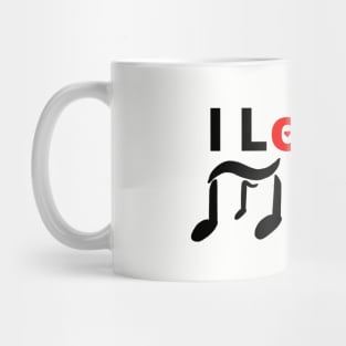 I Love Music Mug